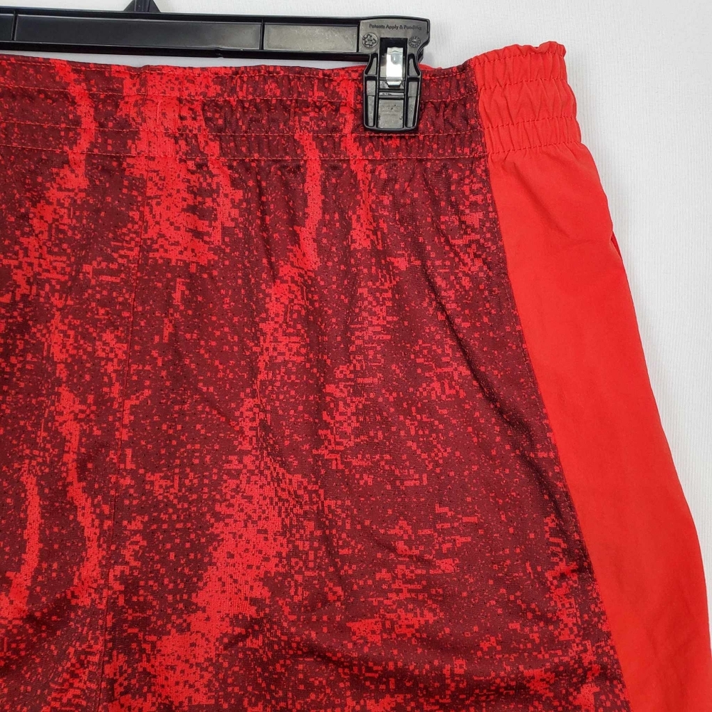 Nike Sheild LeBron James Red Basketball Boys Gym Shorts Size 4XL - Picture 7 of 16